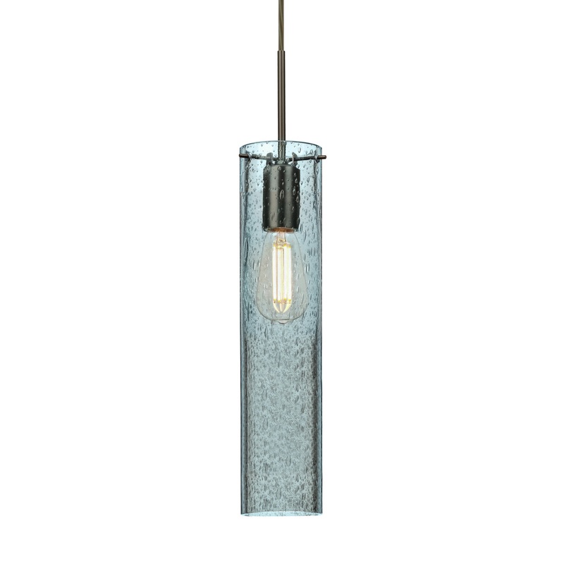 Besa 1JT-JUNI16BL-EDIL-BR Juni One Light Pendant Bronze