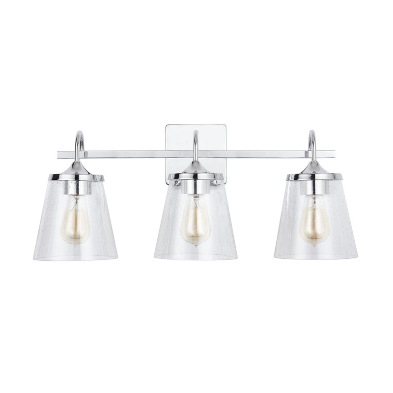 Capital Lighting 139132CH-496 Jayne 3 Light Vanity Chrome