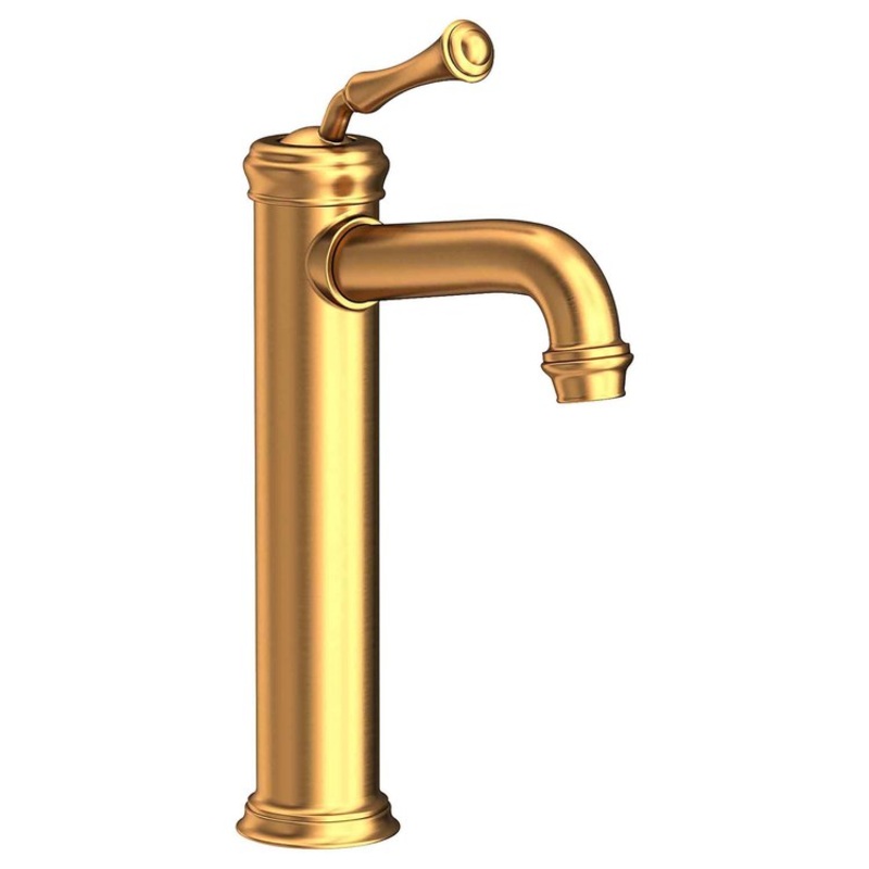 Vessel Faucet Astor 1 Lever ADA Satin Gold PVD 1.8 Gallons per Minute