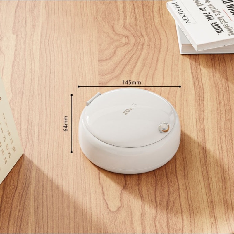 White Modern Portable Sewing Kit – All-in-One Compact Organizer with Magnetic Pin Cushion for Home & Travel