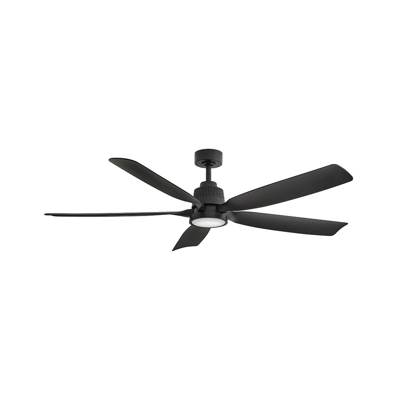 64″Ceiling Fan from the Bodin Collection in Matte Black Finish by Hinkley