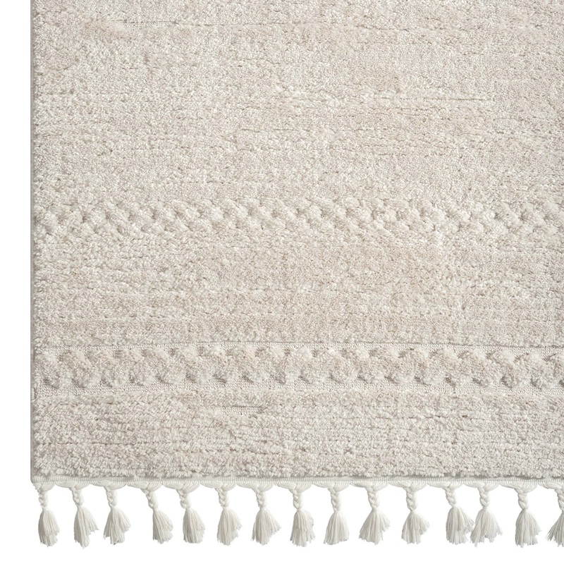 Addie Soft Pile Rug – Ivory – 200×290