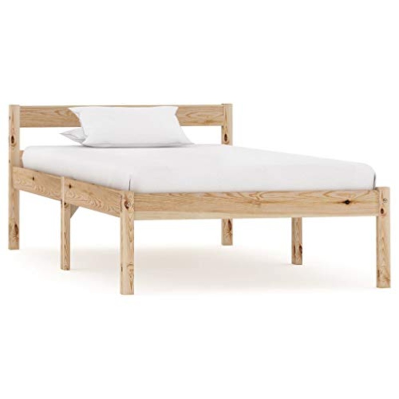 FAMIROSA Giroletto in Legno Massello di Pino 90×200 cm-3190