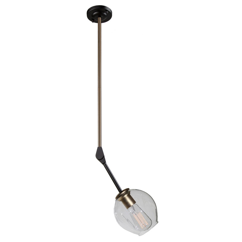 Organic Pendant – Vintage Brass