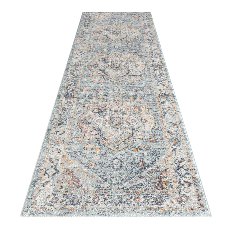 Ornate Persian Vintage Rug – Blue – 160×230
