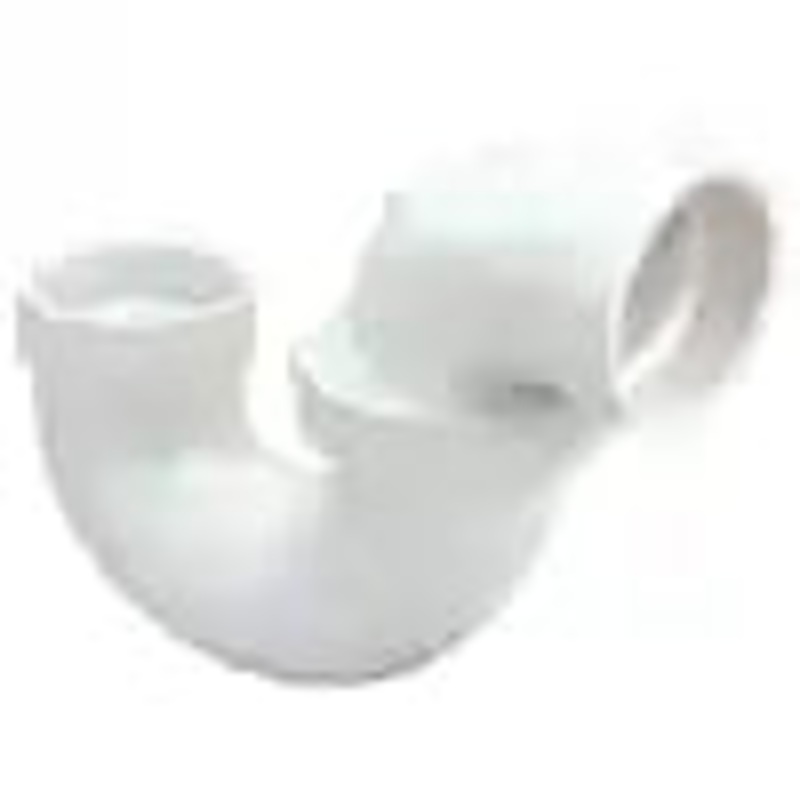 1-1/2 in. PVC DWV Hub x Hub P-Trap with Union Joint