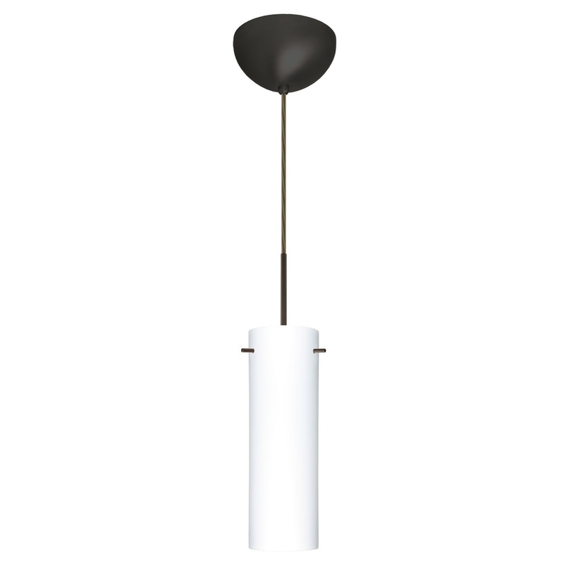 Besa 1BC-493007-MED-BR Copa One Light Pendant Bronze