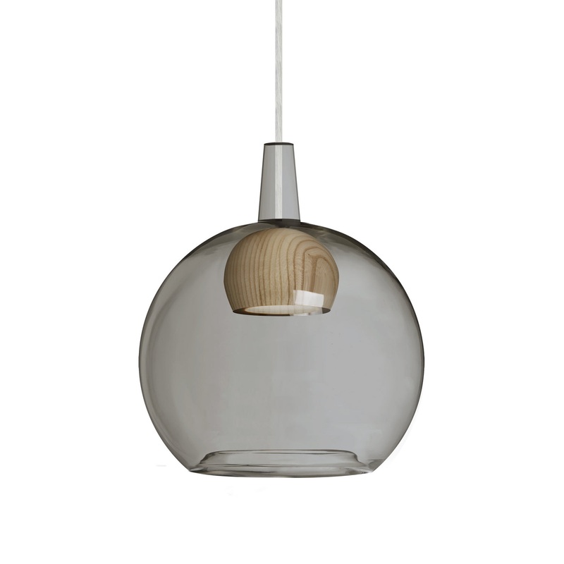 Besa 1JC-BENJISMNA-LED-SN Benji LED Pendant Satin Nickel