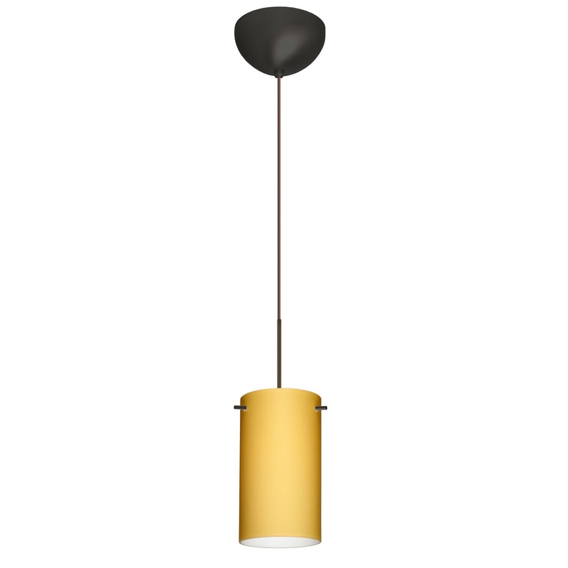 Besa 1XC-4404VM-BR Stilo One Light Pendant Bronze (Discontinued)