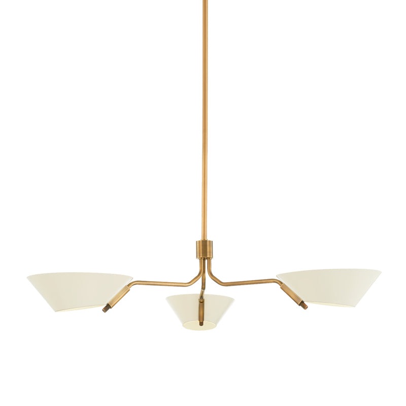 Three Light Chandelier from the Sacramento Collection by Troy Lighting