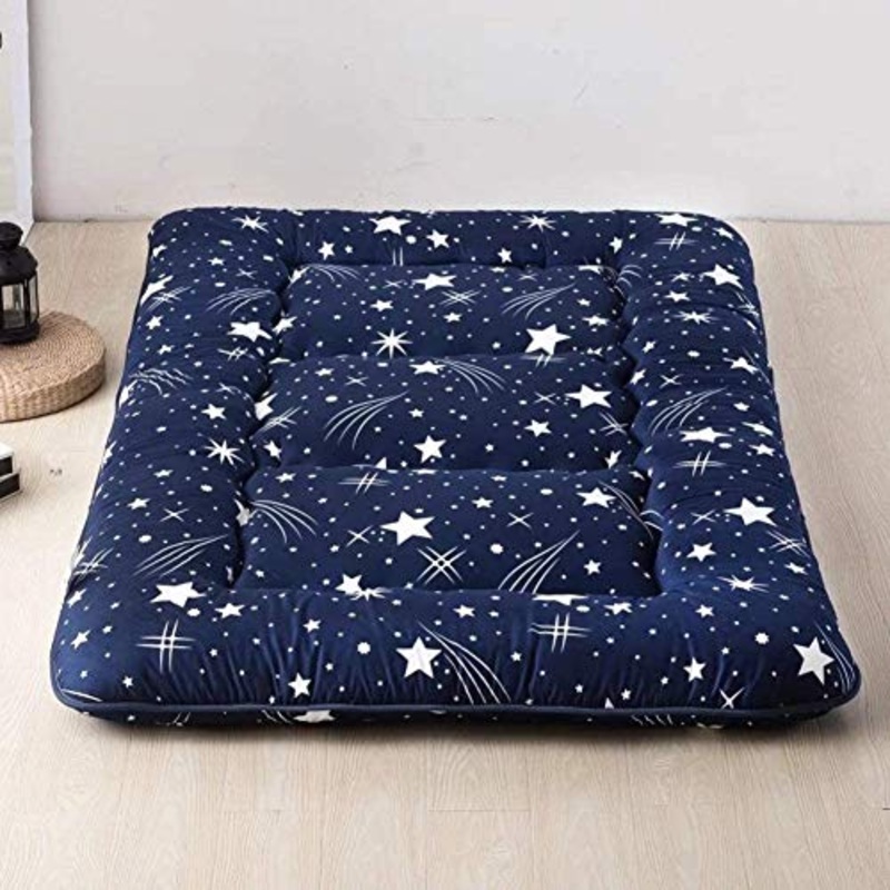 Z&HA Spesso Pieghevole Tatami Materasso, Ultra Morbida Traspirante futon Giapponese Tappetino Portatile dormitorio Mattress Pad,B,135x200cm