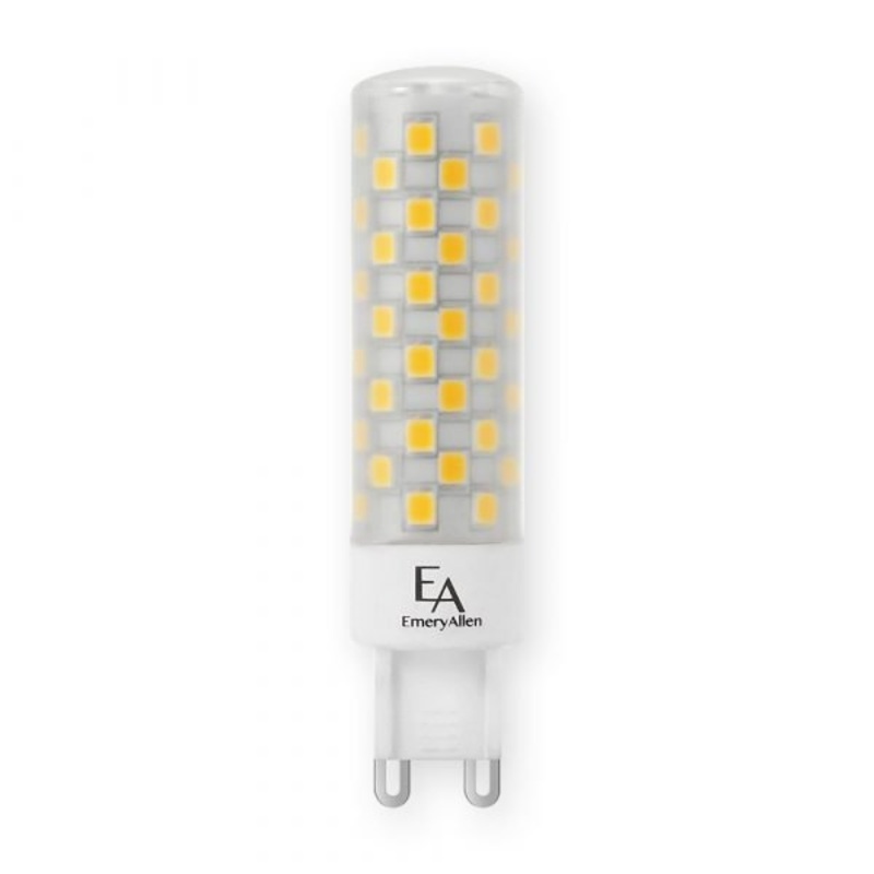 7 Watt LED, 700  Lumens, G9 Bi Pin base, 120 Volt Light Bulb by Emery Allen