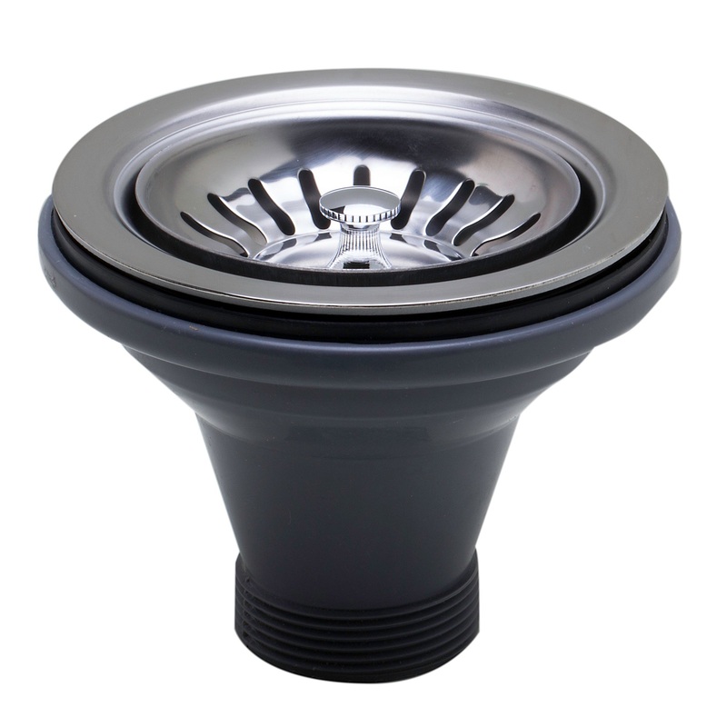 ALFI brand ABST35-PSS Polished Stainless Steel 3 1/2″ Basket Strainer Drain