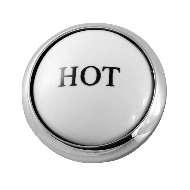 KSHI2961ZXH Hot Handle Index Button, Polished Chrome