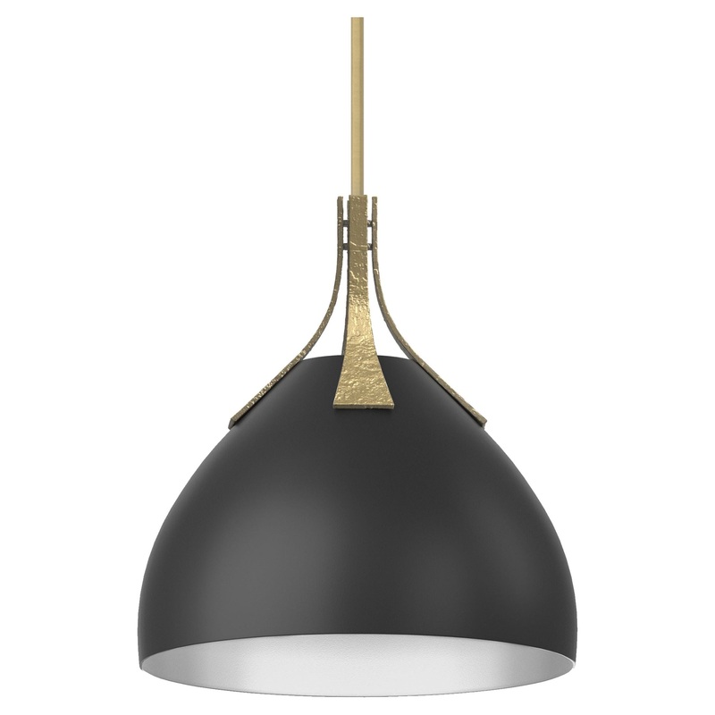 Summit Pendant Modern Brass Black