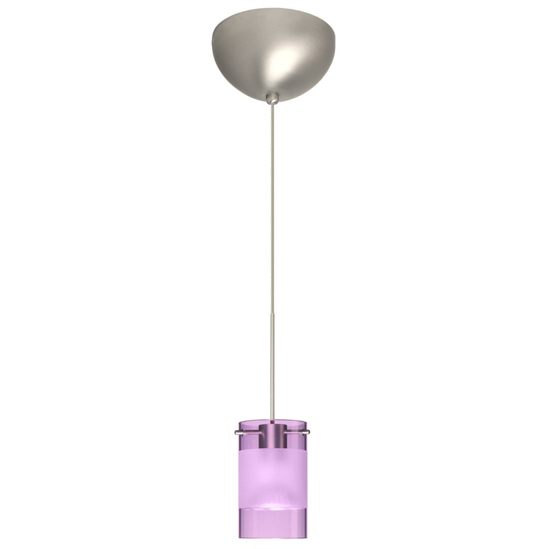 Besa 1XC-6524EA-SN Scope One Light Pendant Satin Nickel (Discontinued)