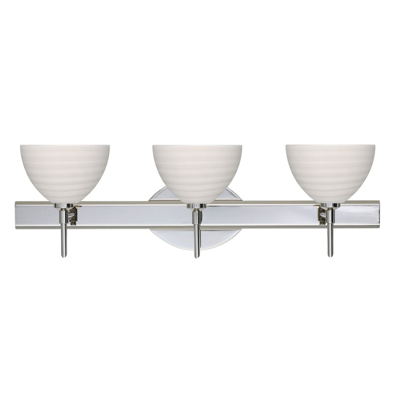 Besa 3SW-4679KR-CR Brella Three Light Wall Sconce Chrome (Discontinued)