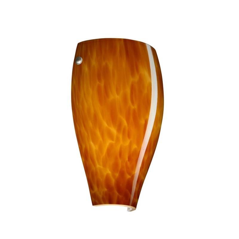 Besa 704318-LED-PN Chelsea One Light Wall Sconce Polished Nickel