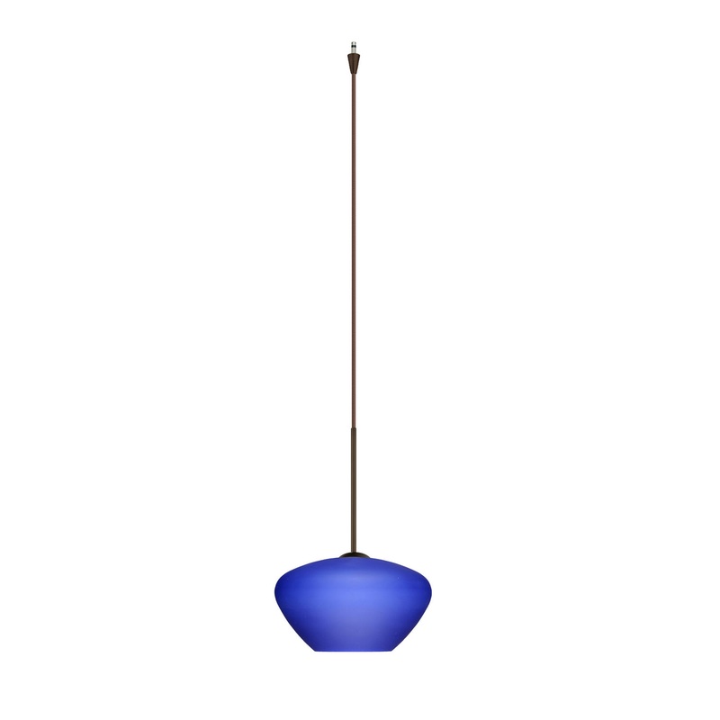 Besa XP-541087-BR Peri One Light Pendant Bronze