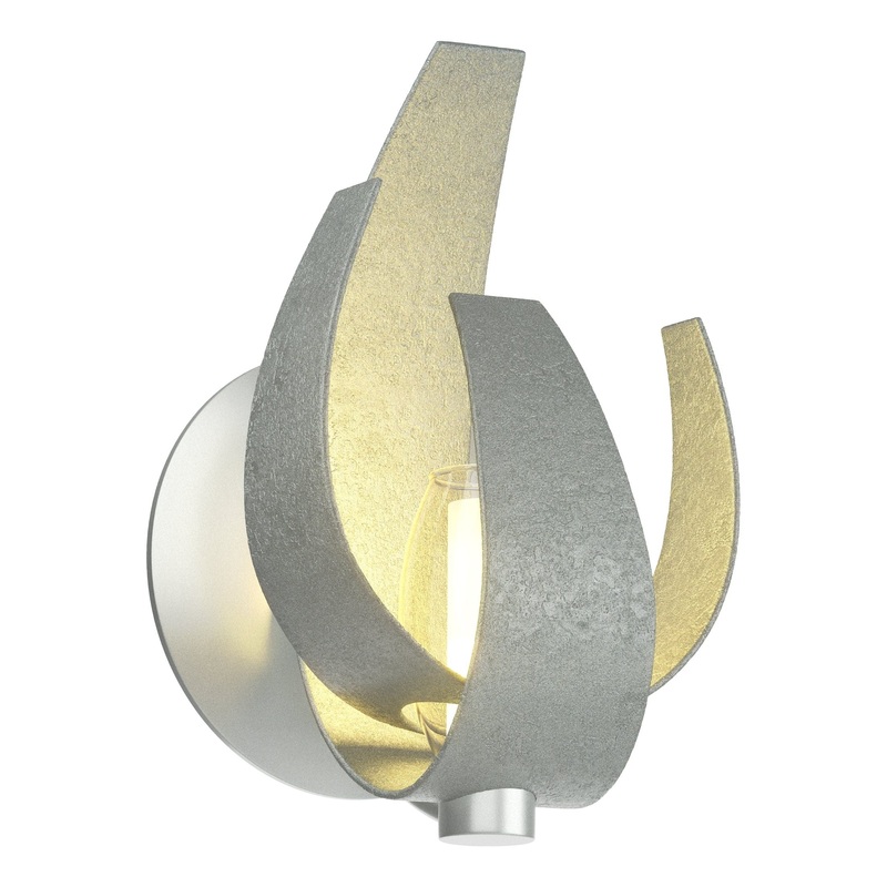 Corona Sconce Vintage Platinum