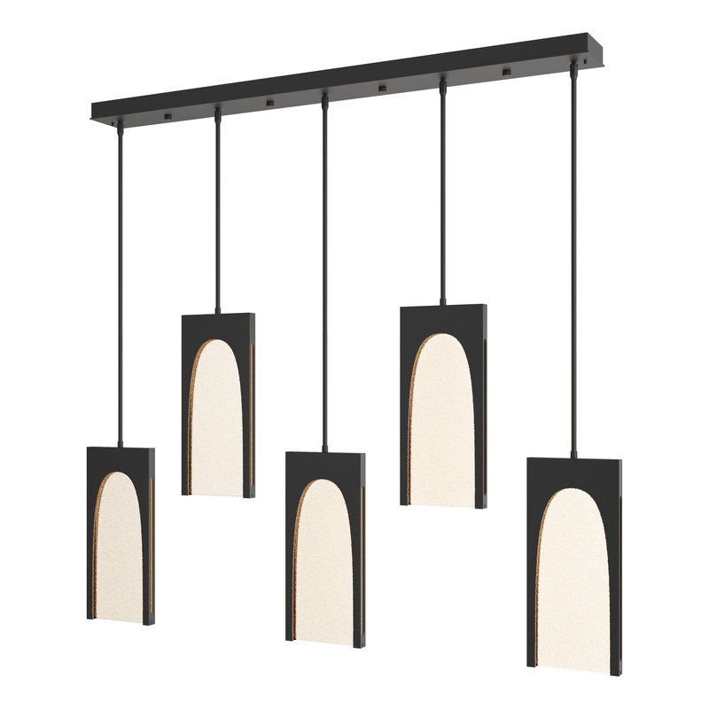 Cypress 5-Light Pendant Black