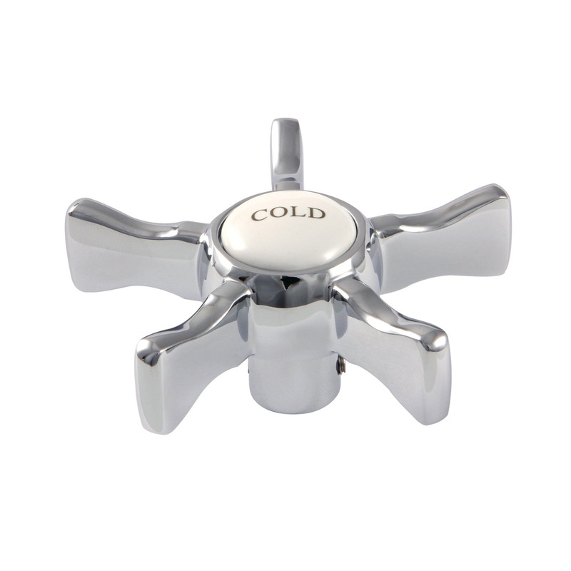 Hamilton KSH2961NXC Cold Cross Handle, Polished Chrome