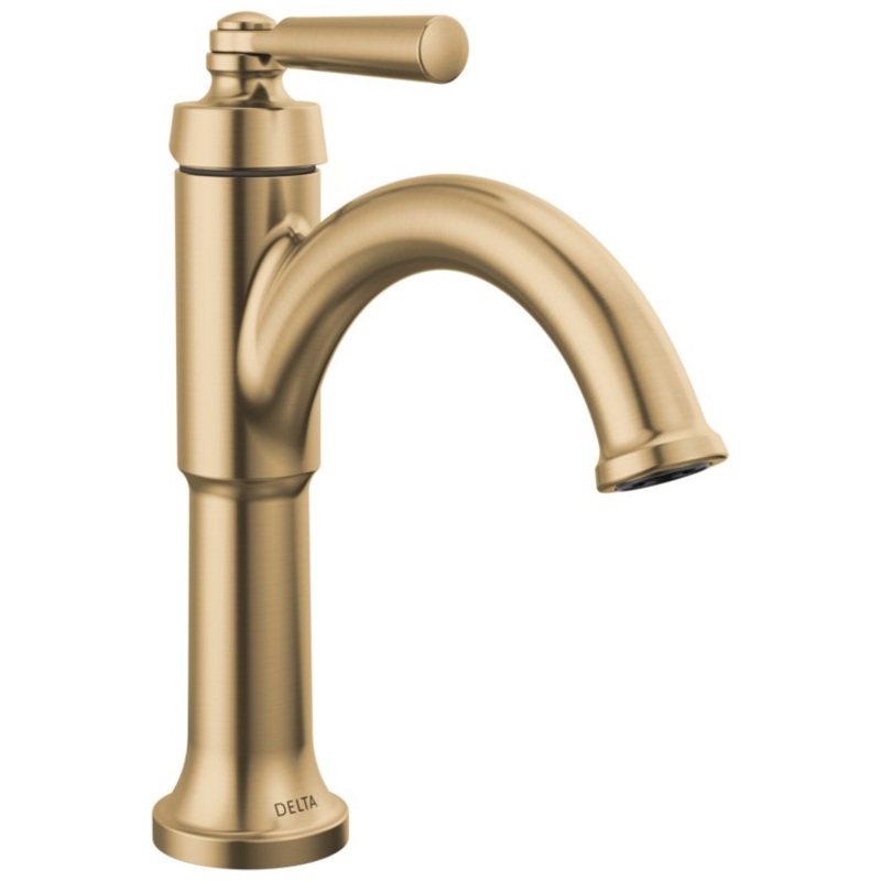 Lavatory Faucet Saylor 1 Lever ADA WaterSense Brilliance Champagne Bronze 1.2 Gallons per Minute 4-9/16 Inch