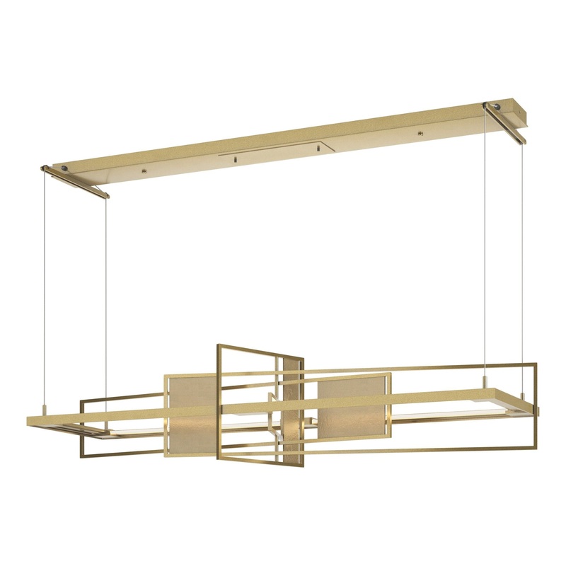 Summer LED Pendant Modern Brass Soft Gold
