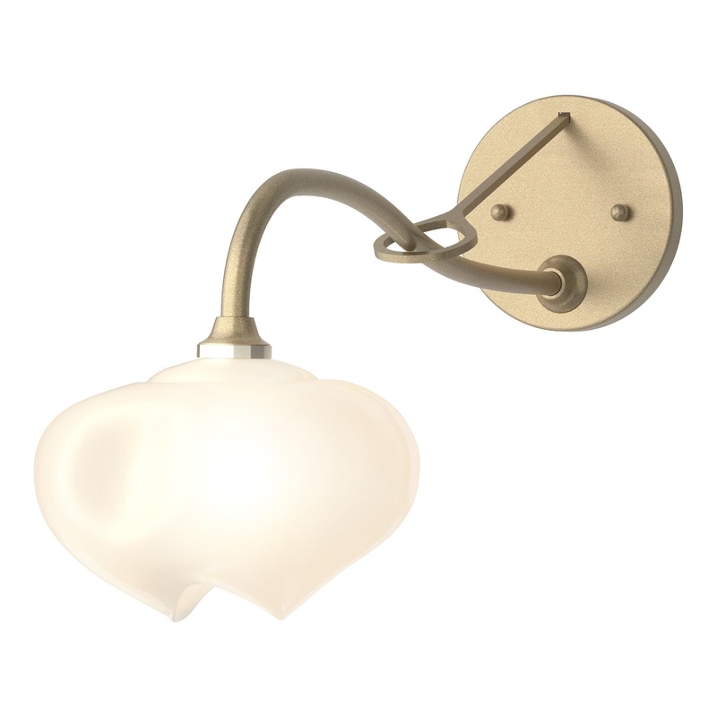 Ume 1-Light Long-Arm Sconce Soft Gold