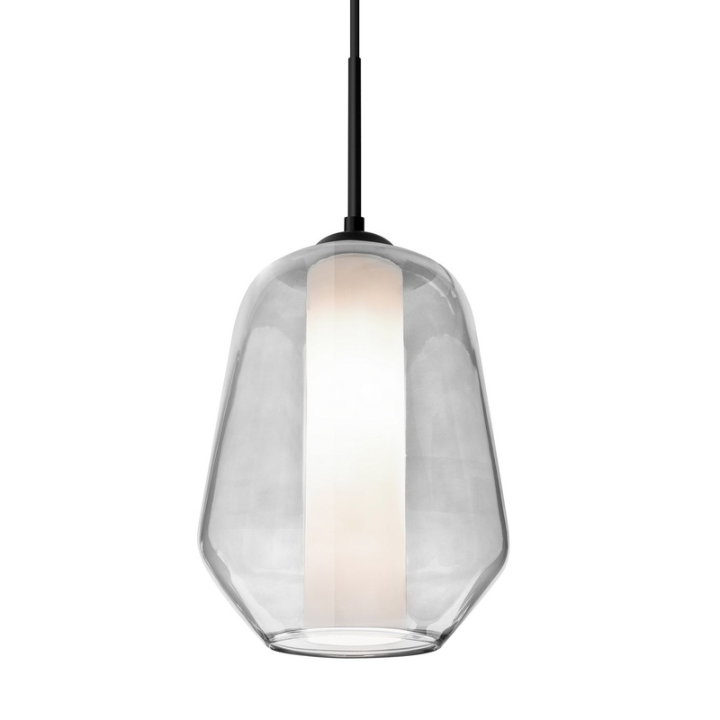 Besa 1JC-LINKCL-BK Link One Light Pendant Black