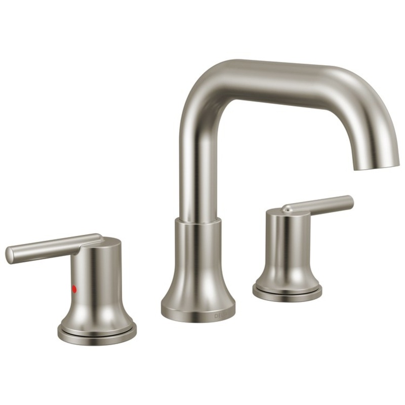 Roman Tub Trim Trinsic Concealed Mount 2 Lever Stainless ADA 8-16 Inch Spread 3 Hole for Rough-In R2700/R2707/R2707-PX/R2707-MF