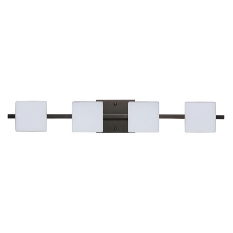Besa 4WS-773507-BR Alex Four Light Wall Sconce Bronze (Discontinued)