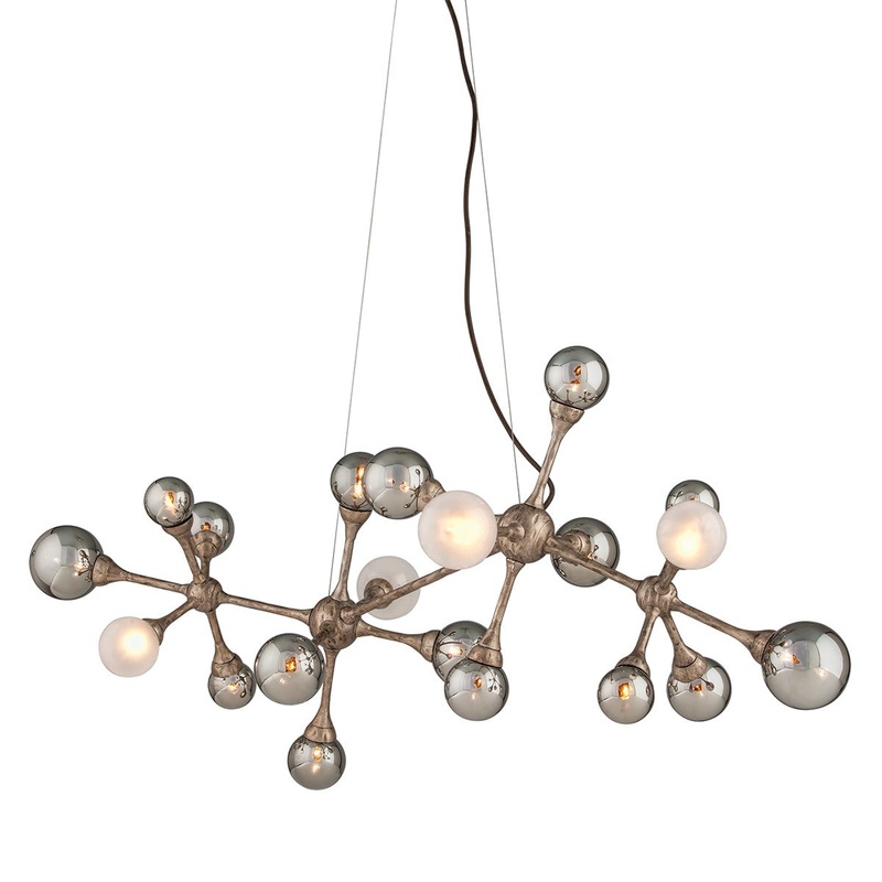 Corbett Lighting 206-520-SGL Element 20 Light Linear Vienna Bronze