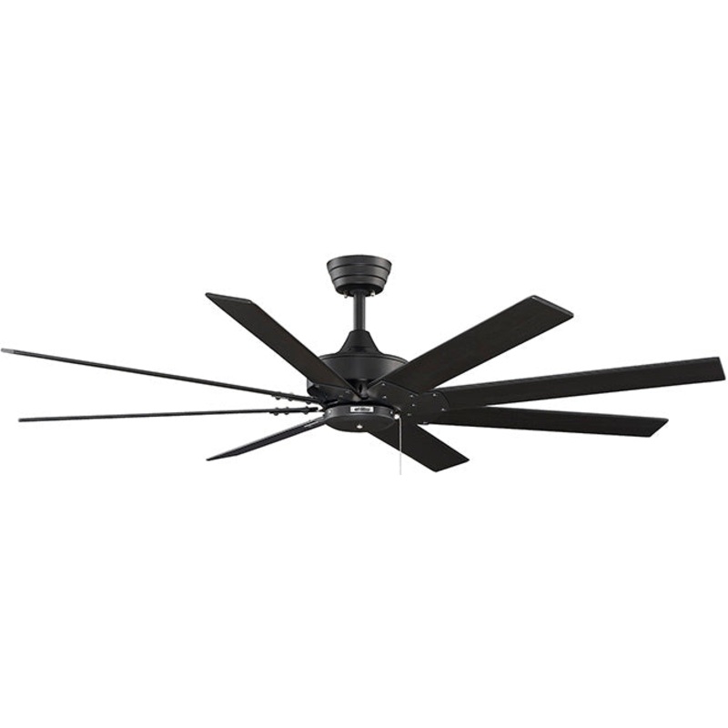 Fanimation FP7910BL Levon AC 63″ Ceiling Fan Black