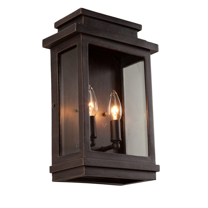 Freemont Flat Outdoor Wall Light – Oil Rubbed Bronze / 13.50