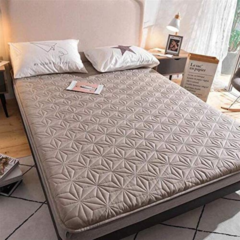 In stile giapponese cotone imbottito pieghevole Piano materasso futon tatami portatile leggero e morbido antiscivolo singole e doppie uso domestico Pads di protezione for lungo sonno e non Collapse