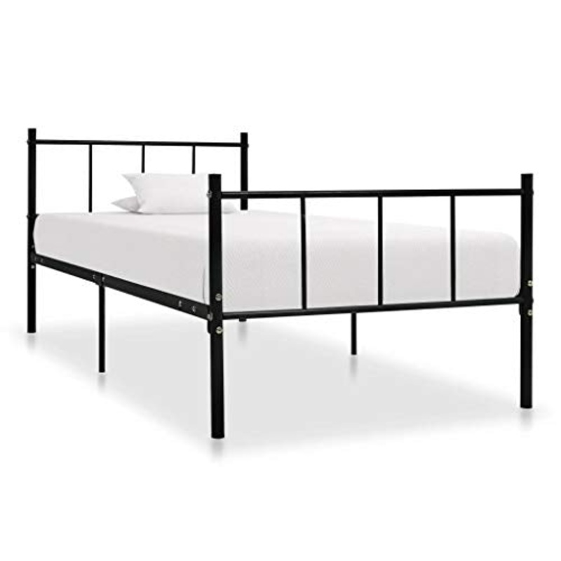 SKM Giroletto Nero in Metallo 90×200 cm (11.55kg)