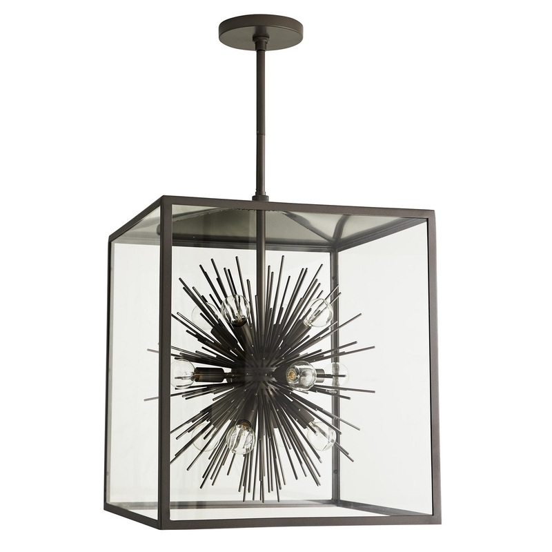 Arteriors 49225 Zanadoo 12 Light Outdoor Pendant Aged Iron