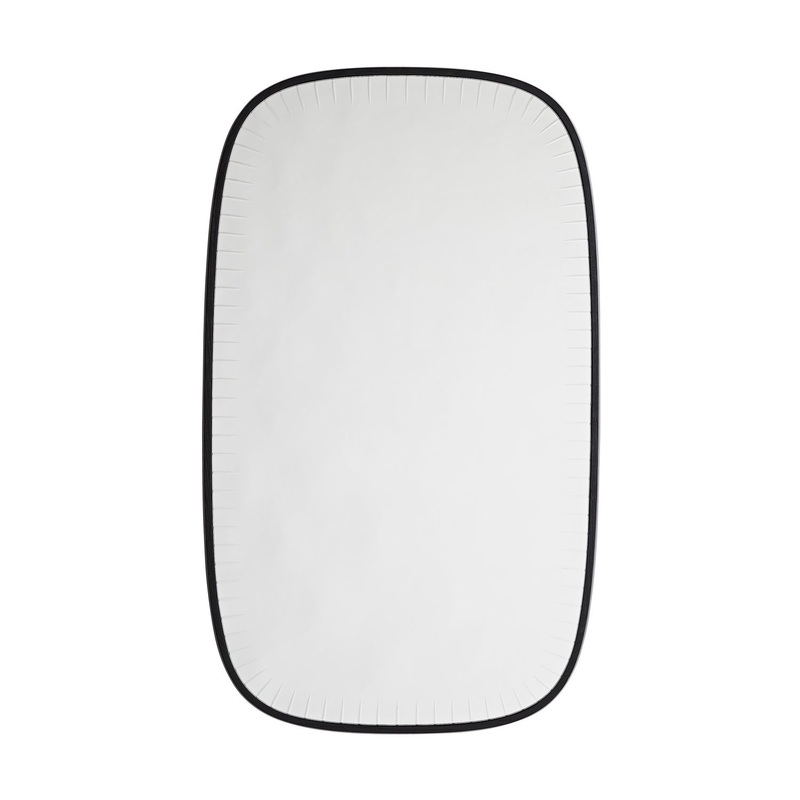 Arteriors DA9002 Cut Mirror Black