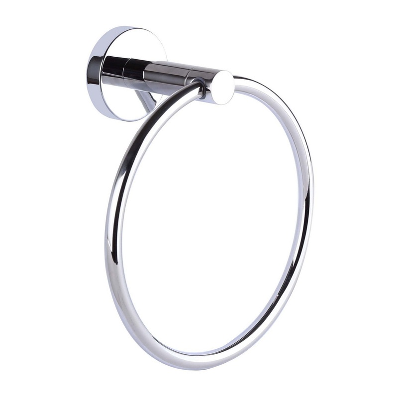Canarm BA103A07CH Cain Towel Ring Stainless Steel And Diecast Aluminum