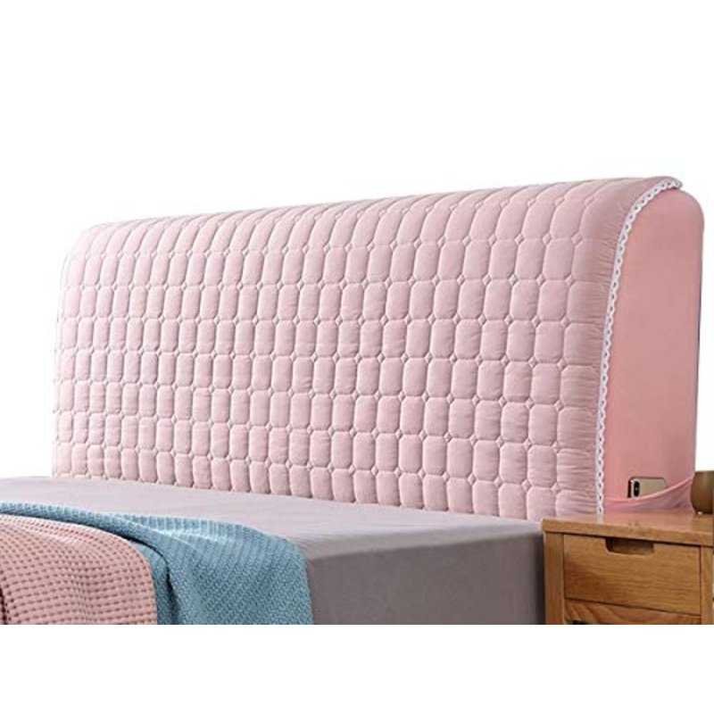 HDGZ Copertura Testiera Letto Fodera Testata Letto Elastica Copertura per Testiera per Letto Fodera Elastica Protezione Decorazione per Camera da Letto (Color : Purple, Size : 1.9)