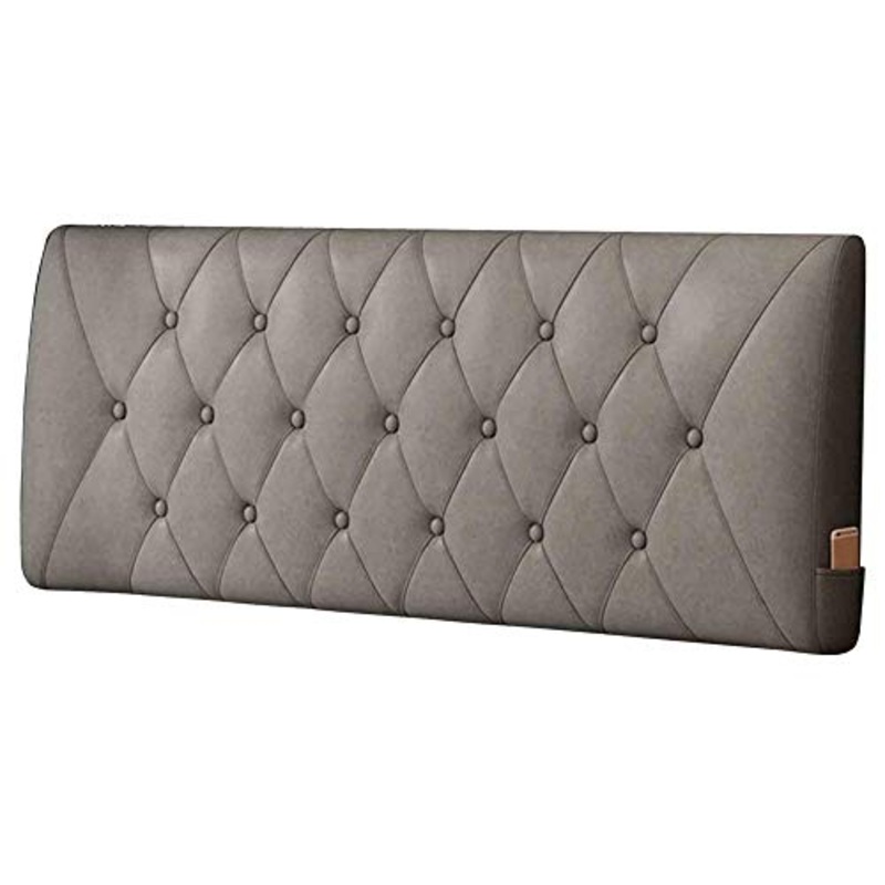 WEHKJIYT Cuscini Testiera Letto Pad, Tessuto Tecnologico Indossabile Spugna di Carbone bamb Non Si Deforma Facilmente Non Stanco da Molto Tempo-160x60x10cm_Un
