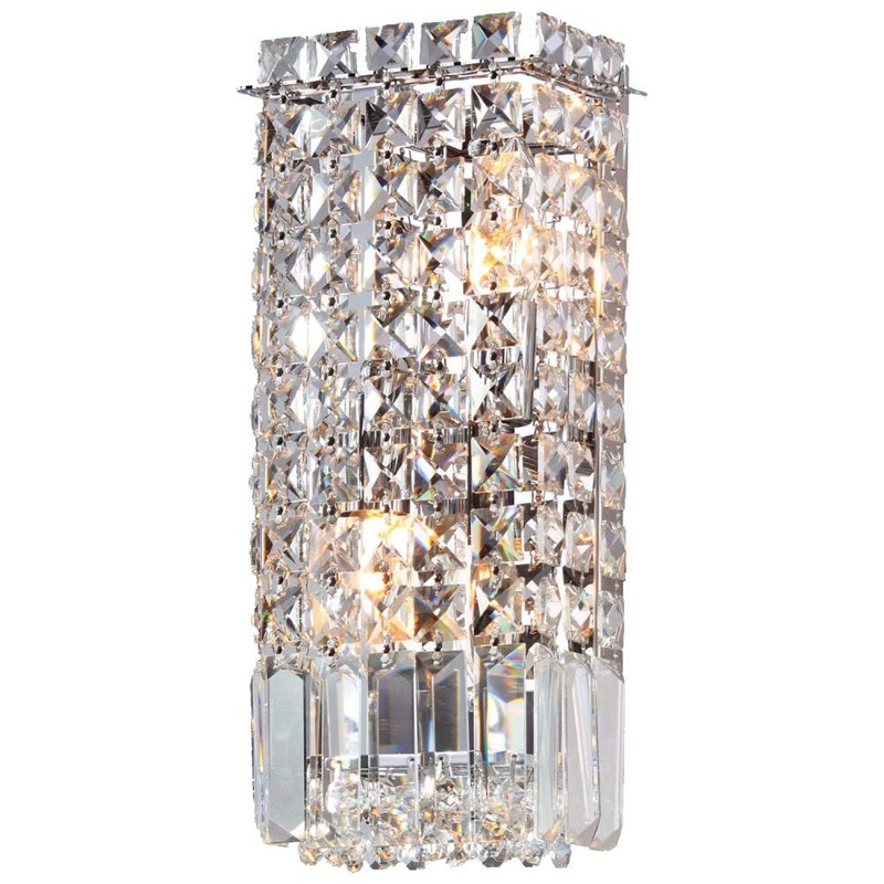 Avant-Garde 2-Light Wall Sconce Chrome