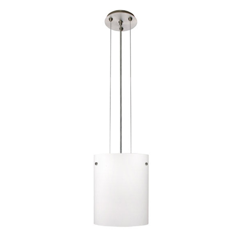 Besa 1KG-400607-SN Tamburo One Light Pendant Satin Nickel