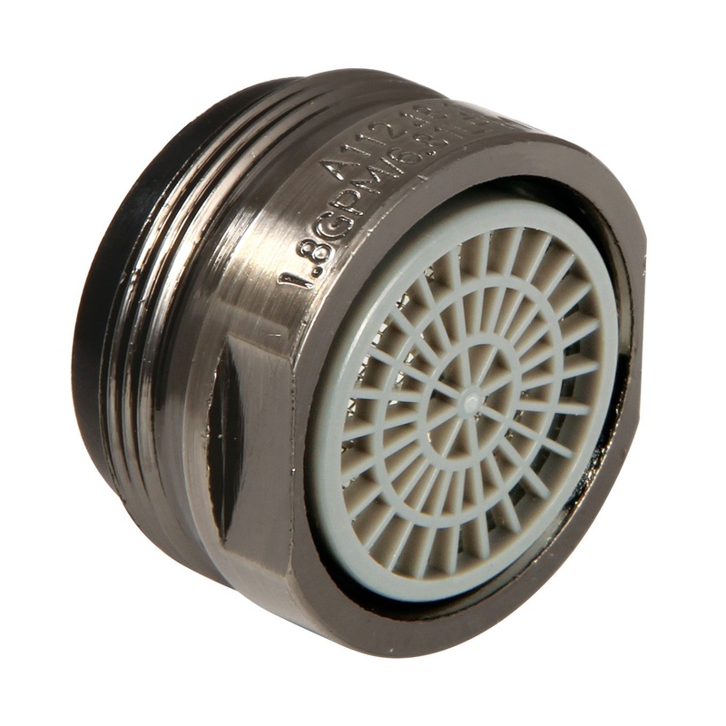 Cal Green Z18KSSA883VN Cal Green 1.8 GPM Male Aerator, Black Stainless