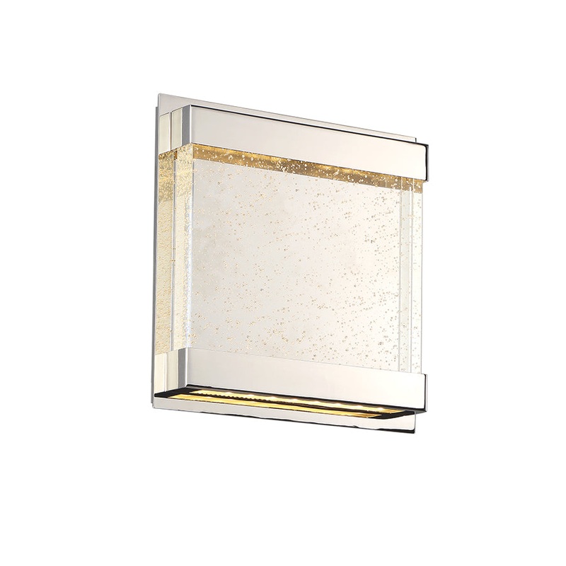 LED Wall Sconce from the Mythical Collection in Polished Nickel Finish by W.A.C. Lighting