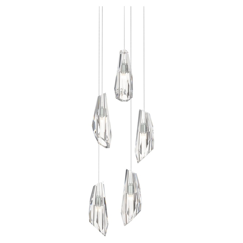 Luma 5-Light Pendant Vintage Platinum