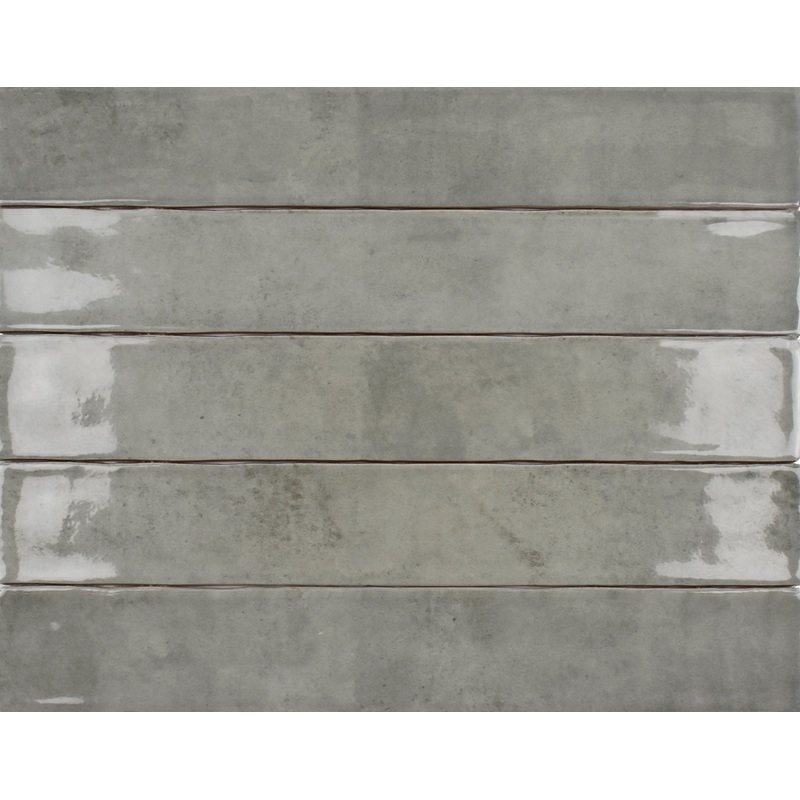 Roca Tile Usa Inc Elegant Ideas 2X16 (Actual 2.5 X 16) Zellige Tender Gray Subway Wall Tile
