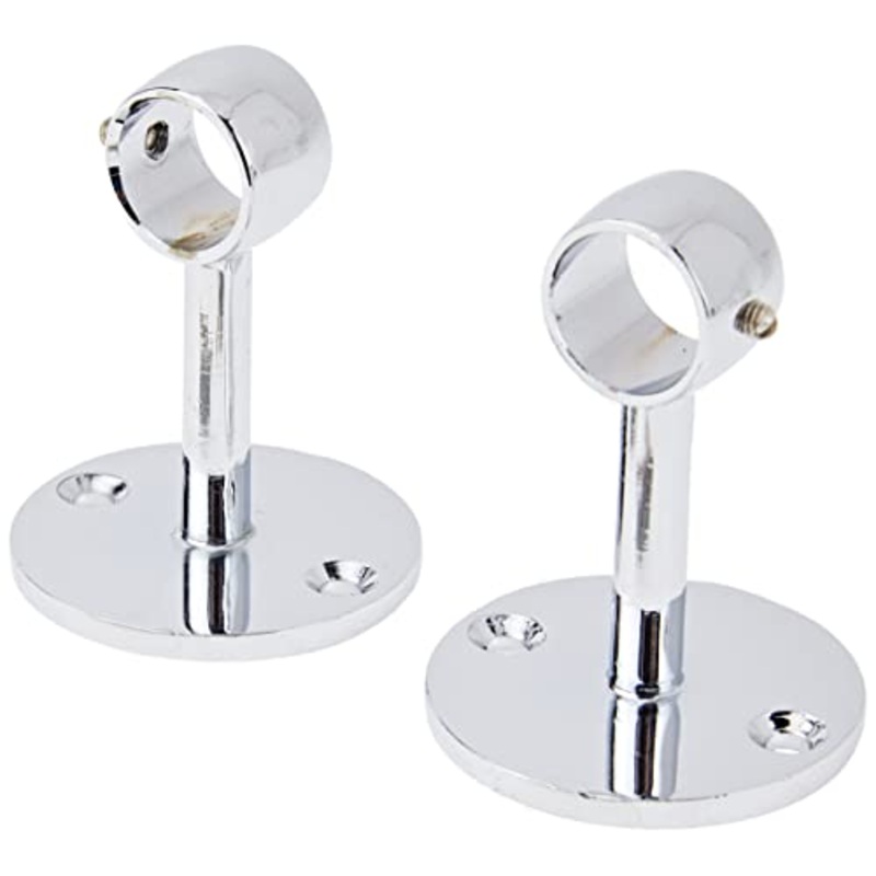 Splash_Metal | 16 | 2 Supporti per testiera 5 cm | Cromo
