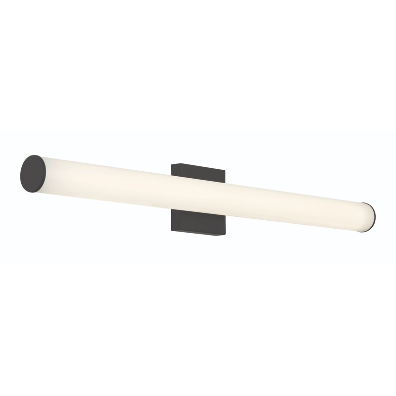 Stepridge 36 Round Vanity Light Black